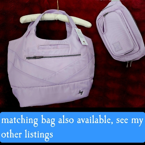 NWOT Lug Gondola European Shopper In Sugarplum & NWT Heart Pouch - Picture 16 of 16